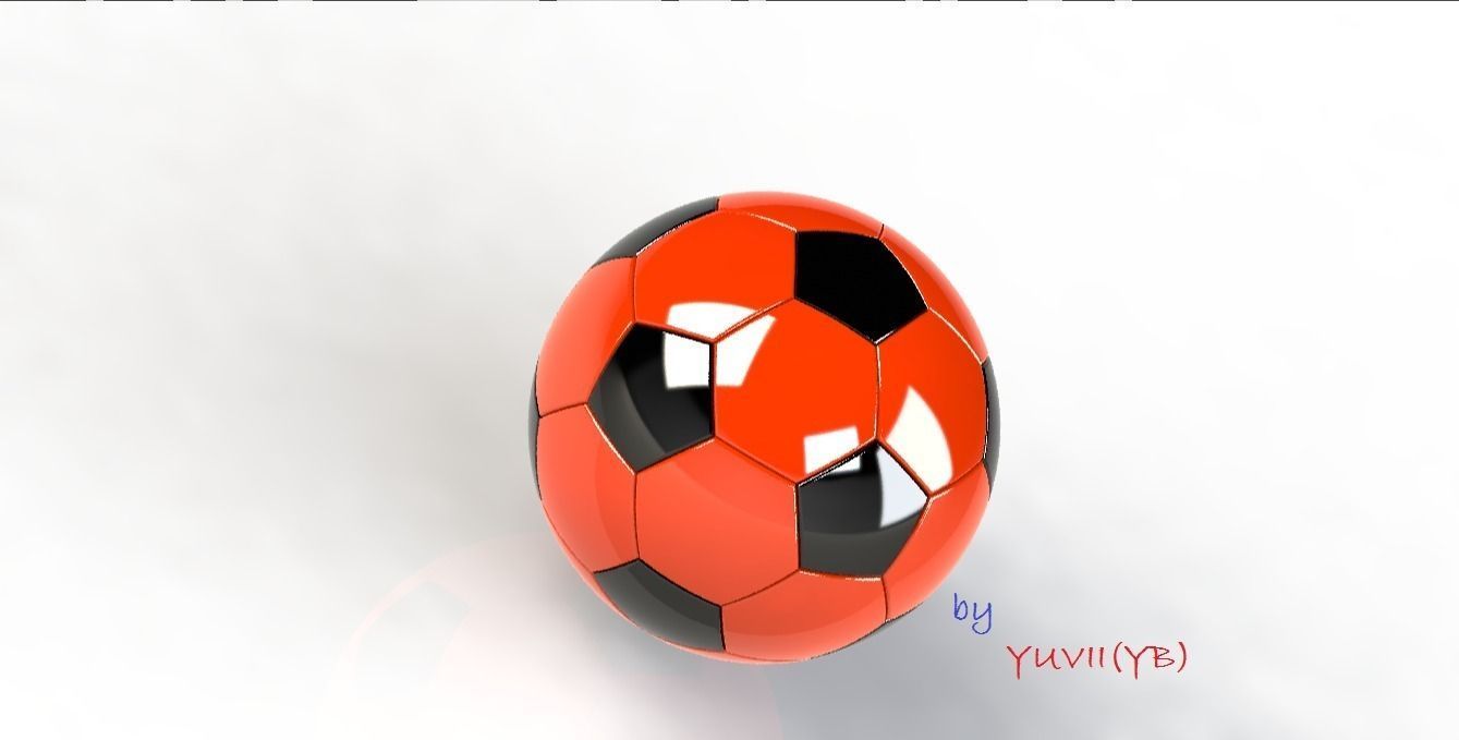 FOOTBALL soccer ball Free 3D print model