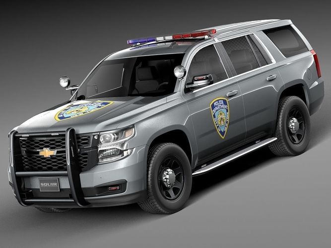 Chevrolet Tahoe PPV 2015 NYPD 3D model
