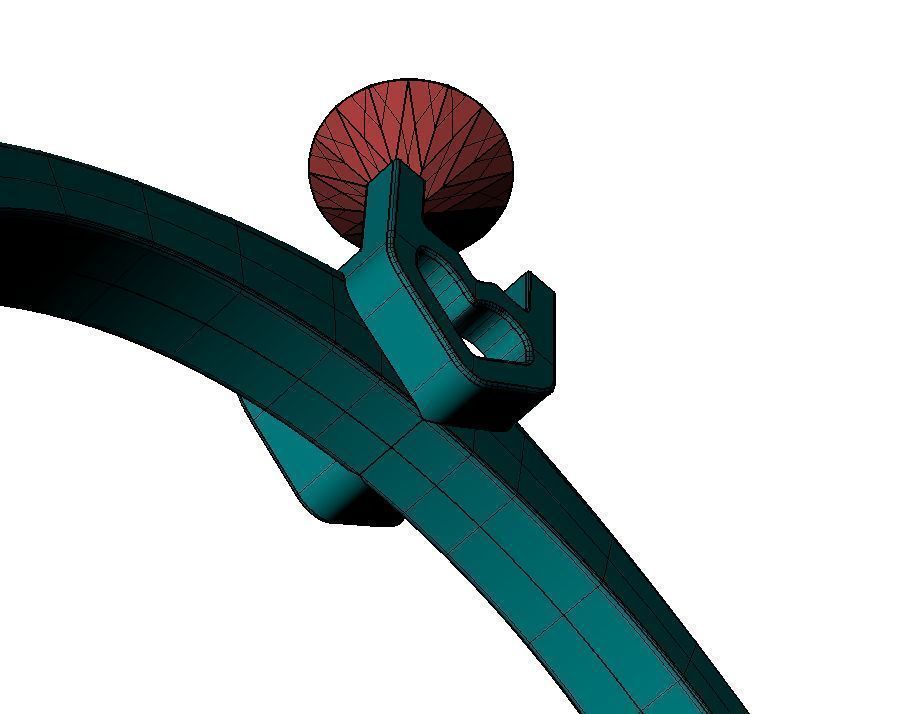 ring heart 3D print model_8