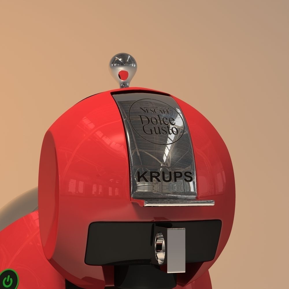 Krups Nespresso 3D model_1