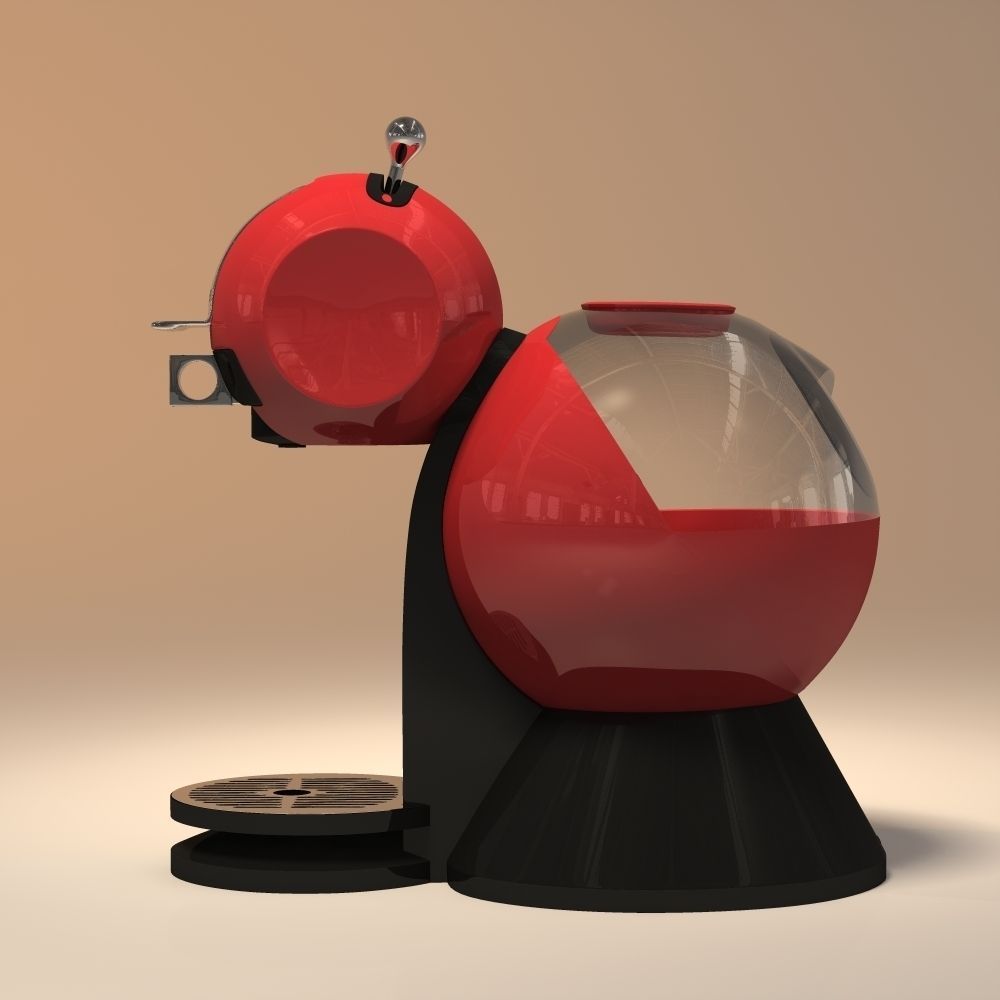 Krups Nespresso 3D model_3