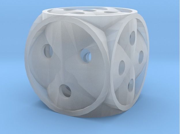 Dice 3D print model_2
