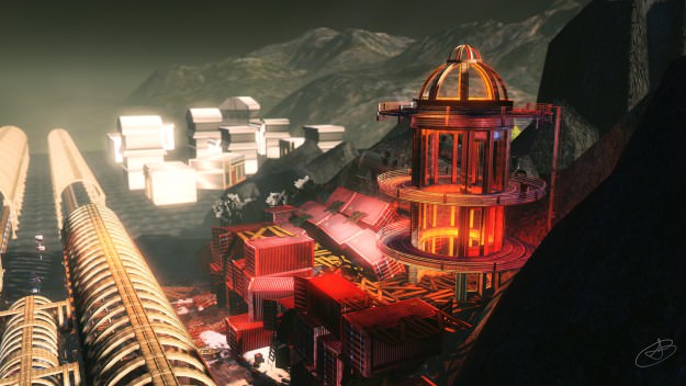 Modular Beam Low-poly 3D model_2