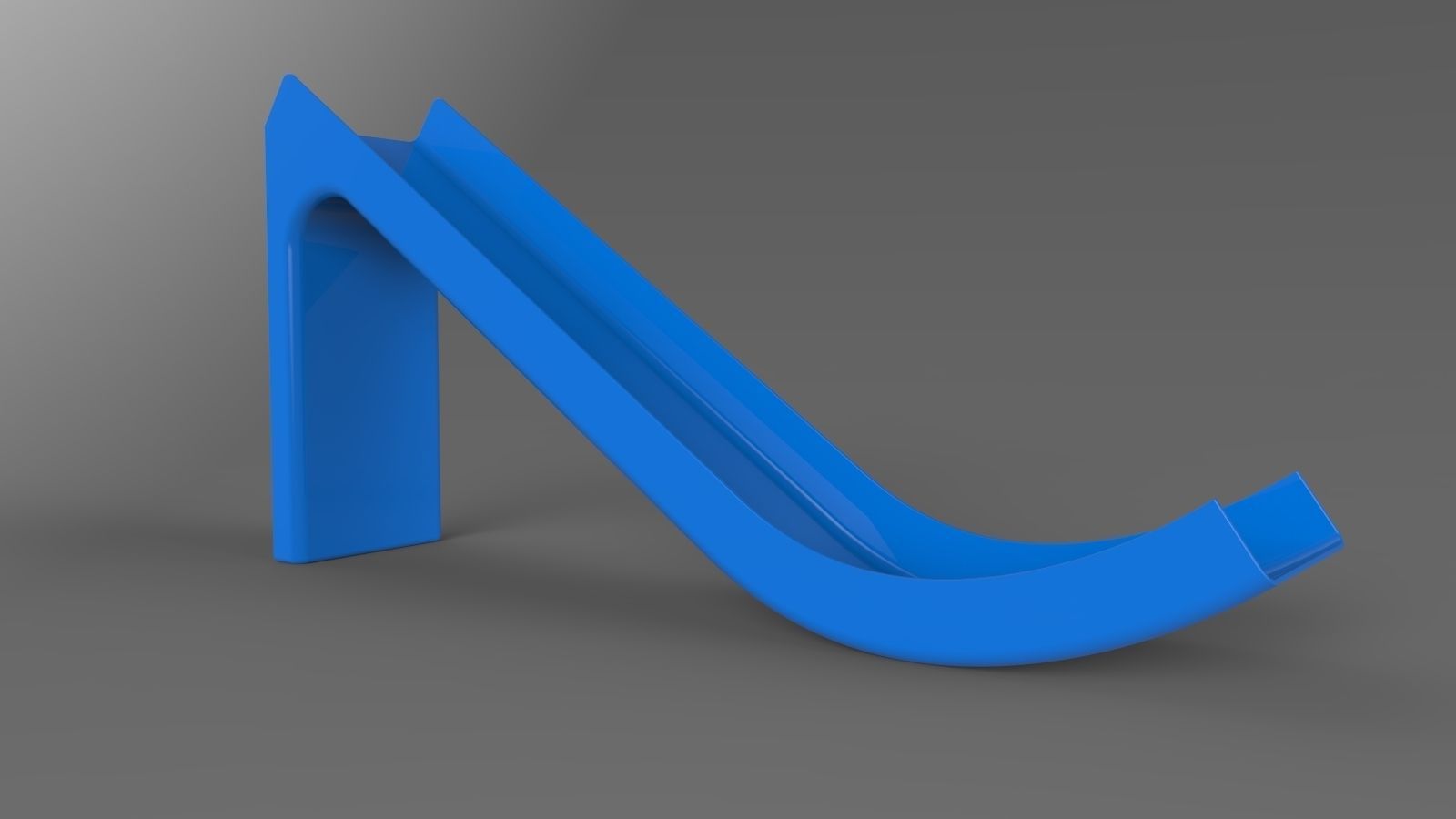 Car racing track 3D print model_3