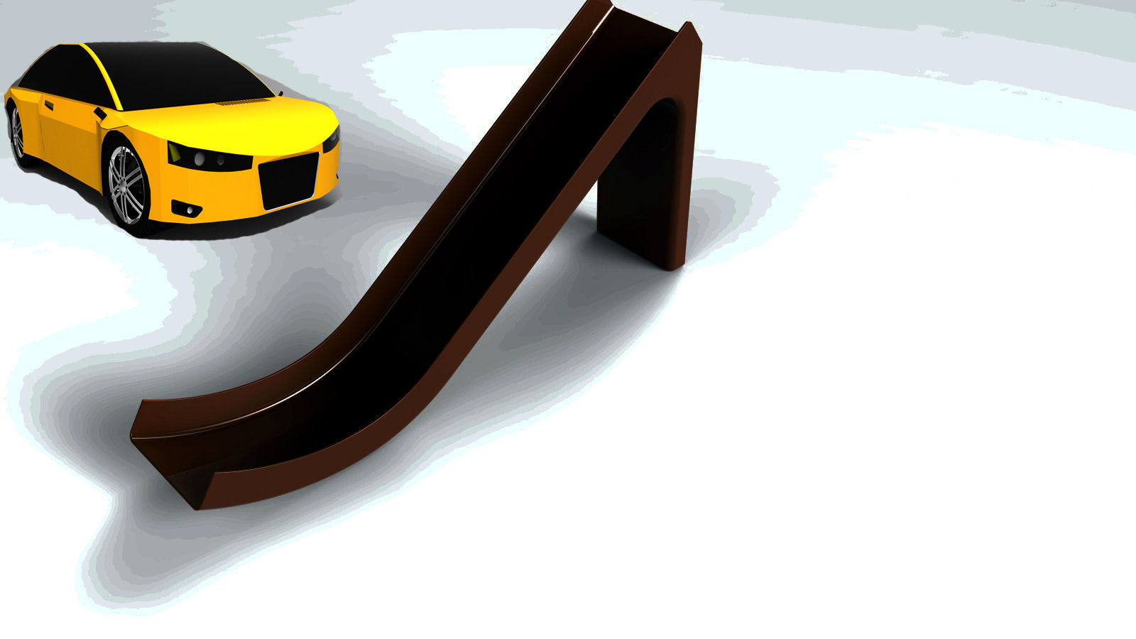 Car racing track 3D print model_1