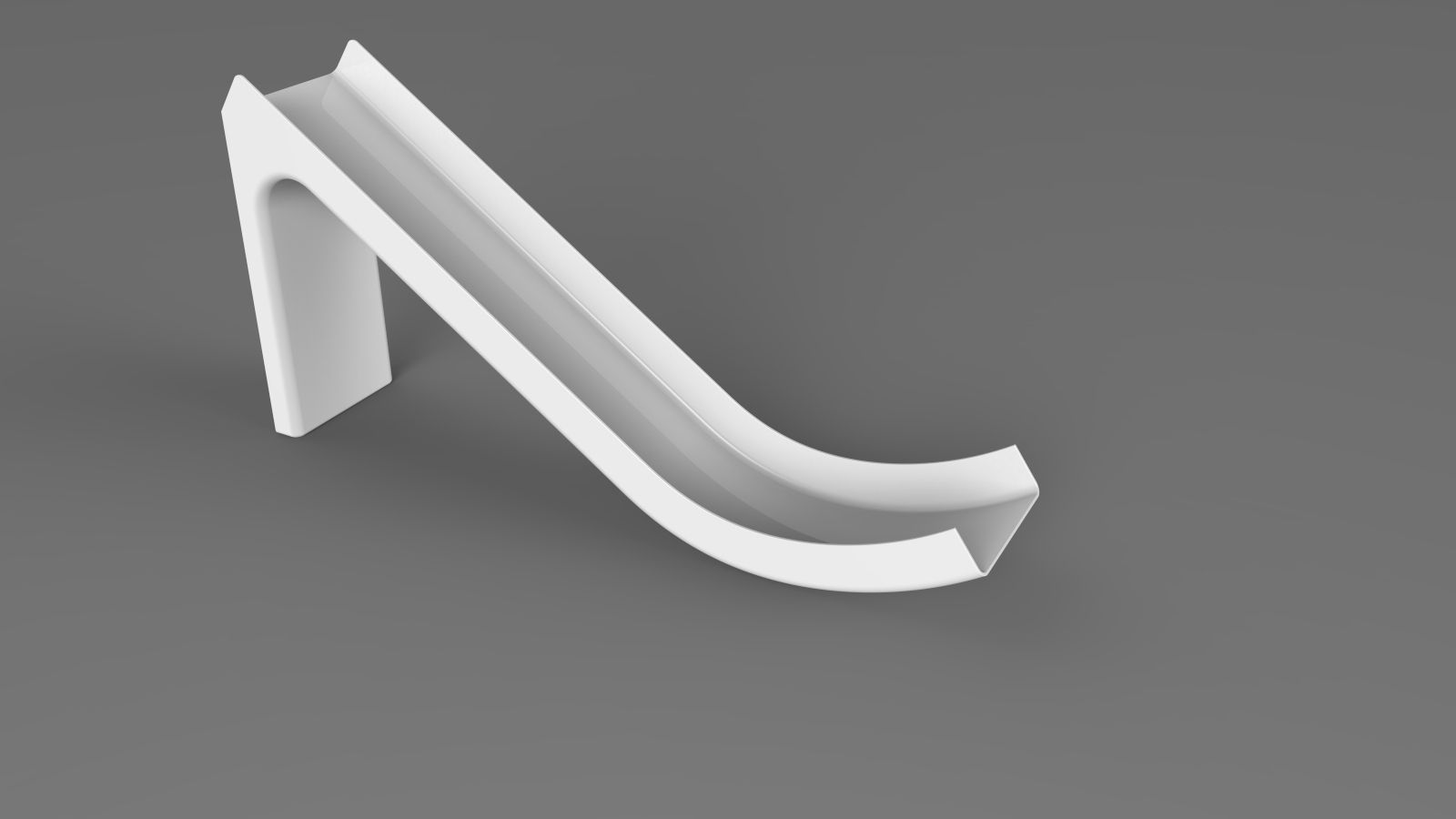 Car racing track 3D print model_2