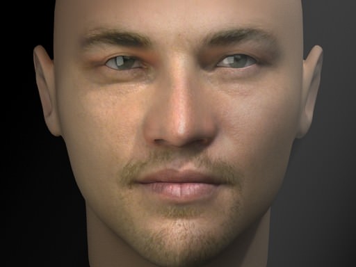 Leonardo DiCaprio Std Mat 3D model_2