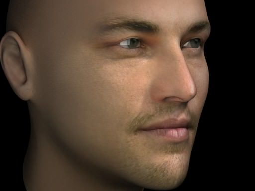 Leonardo DiCaprio Std Mat 3D model_4