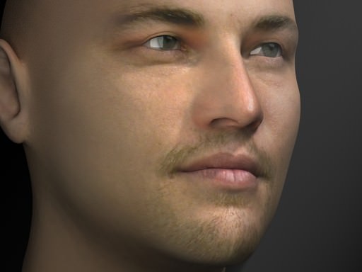 Leonardo DiCaprio Std Mat 3D model_1