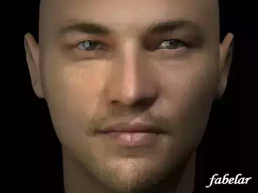 Leonardo DiCaprio Std Mat 3D model