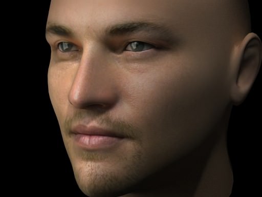 Leonardo DiCaprio Std Mat 3D model_3