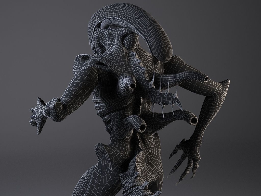 Alien 3d Alien 3d
