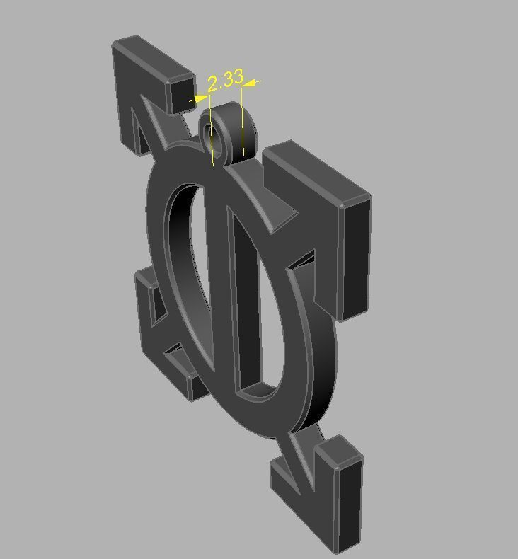 Pendants -30 Seconds to Mars Free 3D print model_4