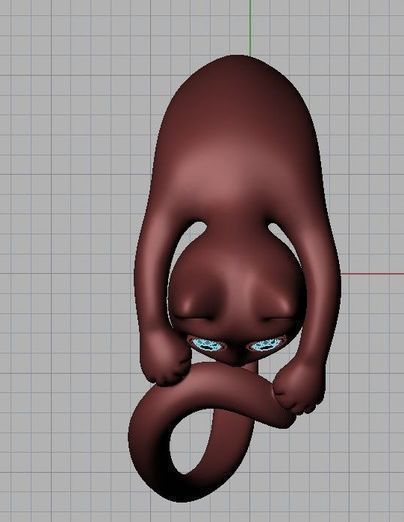 Ring Cat 3D print model_5