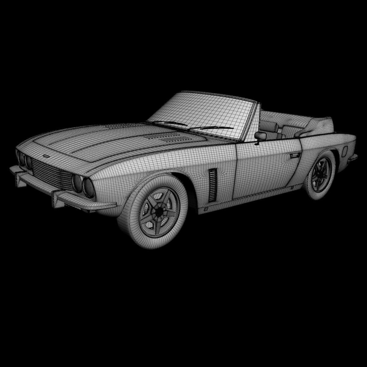 Jensen Interceptor Convertible 3D model_14