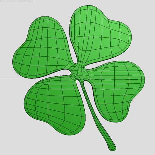 Clover 3D Model .max .obj .ma .mb - CGTrader.com