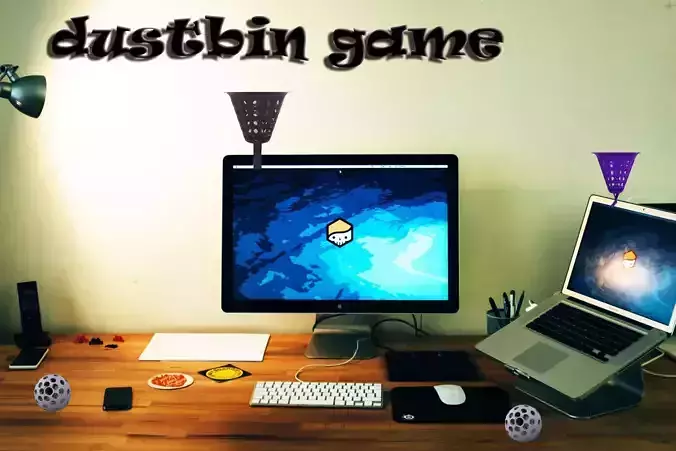 Office Dustbin game 3D print model