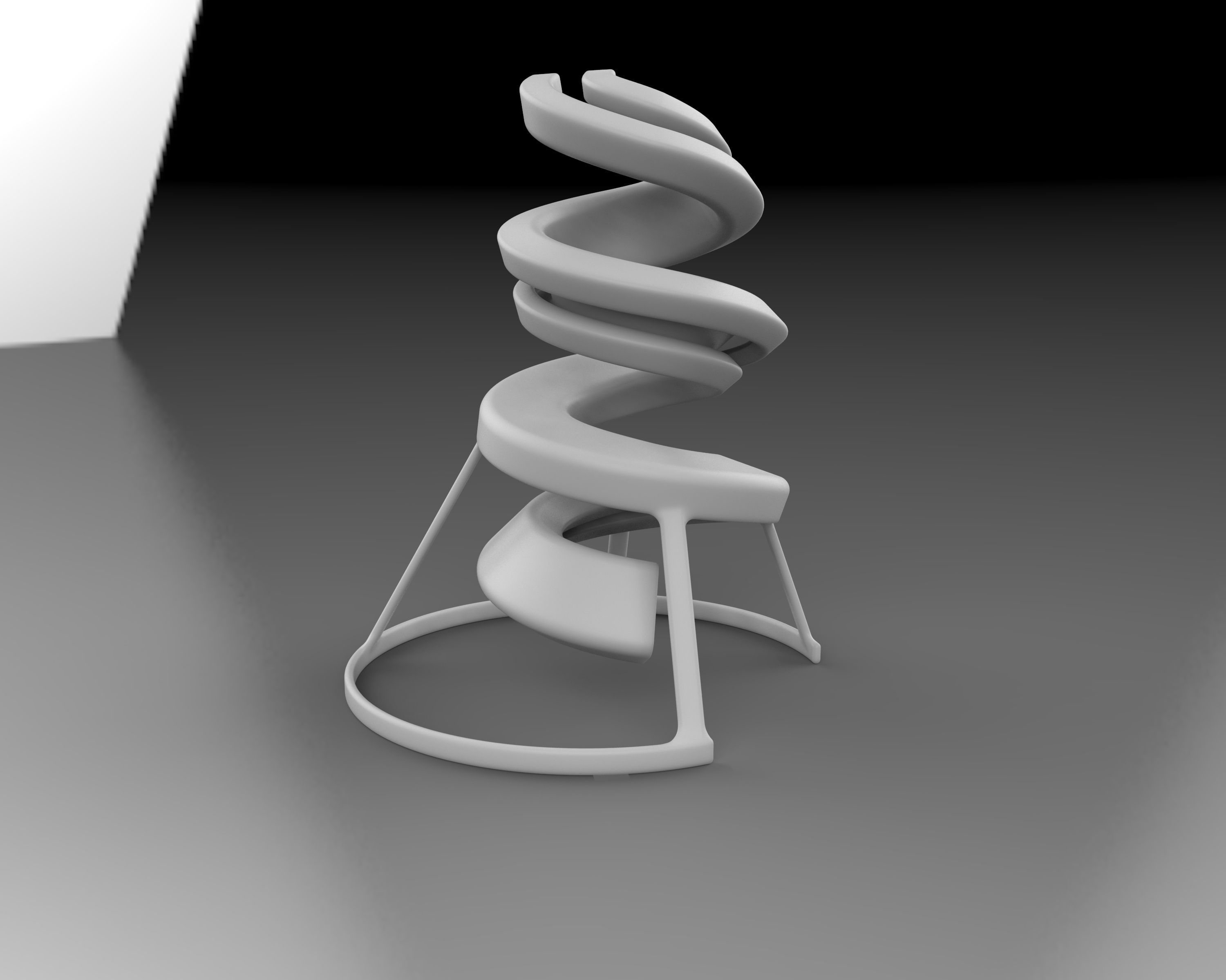 Fire shoot 3D print model_3