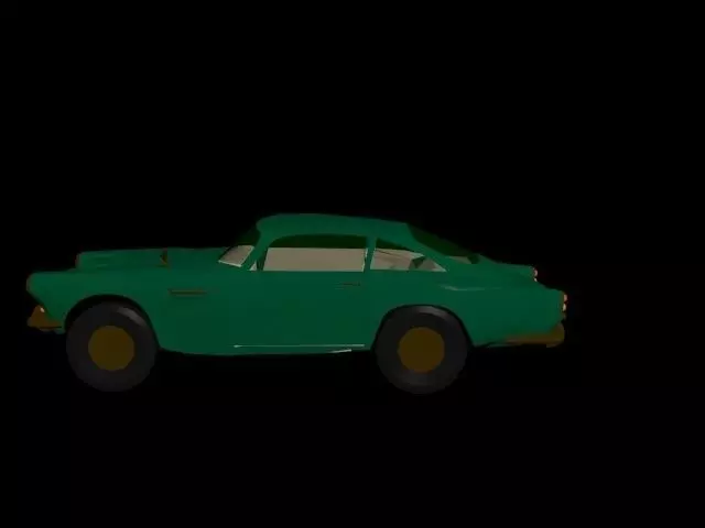 old car Free 3D model