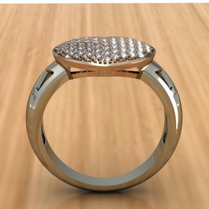 Ring Heart QQ 3D print model_3
