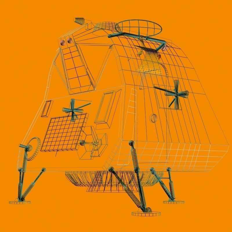 Lost In Space Pod 3D Model 3D model_4