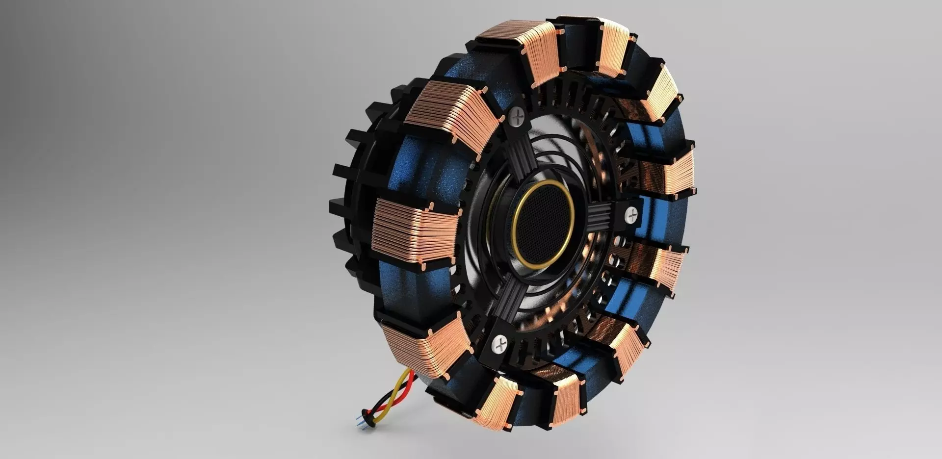 Iron Man Arc Reactor Mark I Free 3D model_0