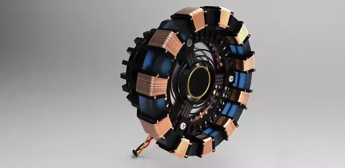 Iron Man Arc Reactor Mark I Free 3D model