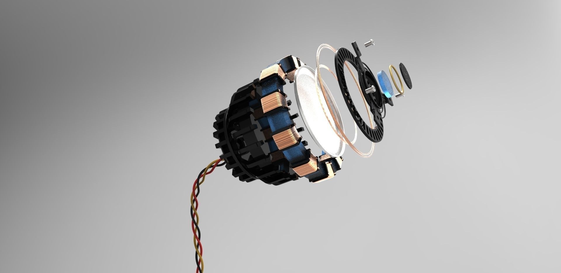 Iron Man Arc Reactor Mark I Free 3D model_4