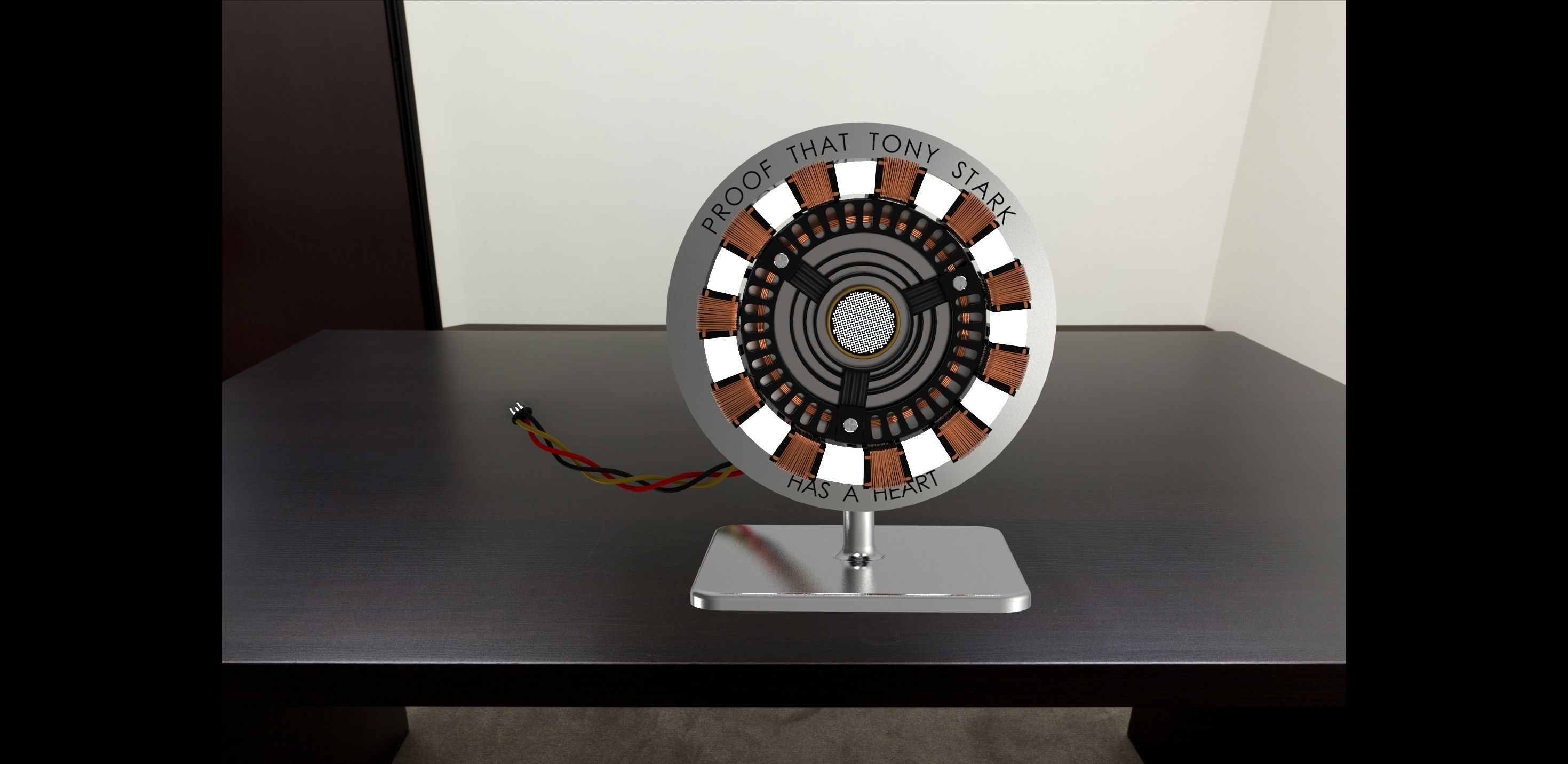 Iron Man Arc Reactor Mark I Free 3D model_5