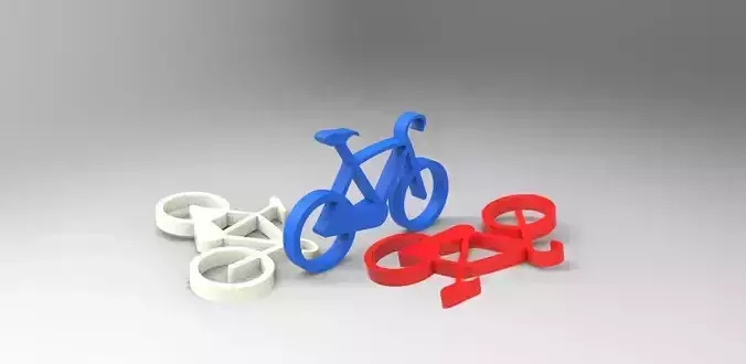 Bicycle Key Ring