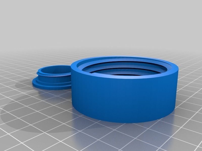 Amphibian Water Bottle Lid Replacement Free 3D print model_1