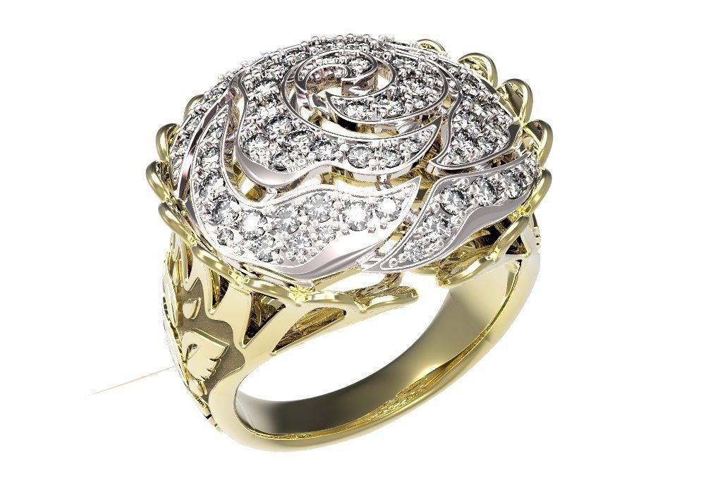 Ring 44 3D print model_3