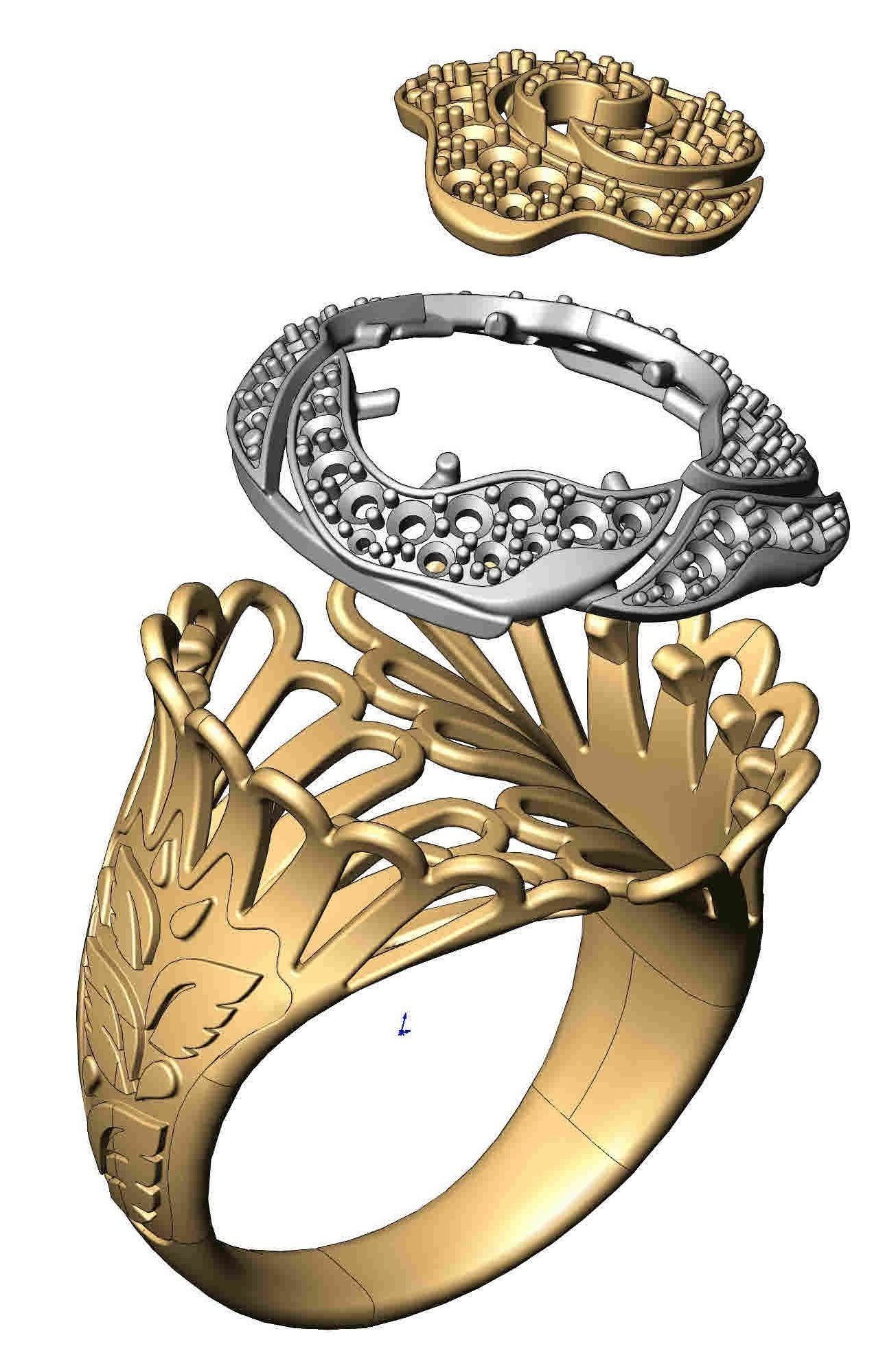 Ring 44 3D print model_15