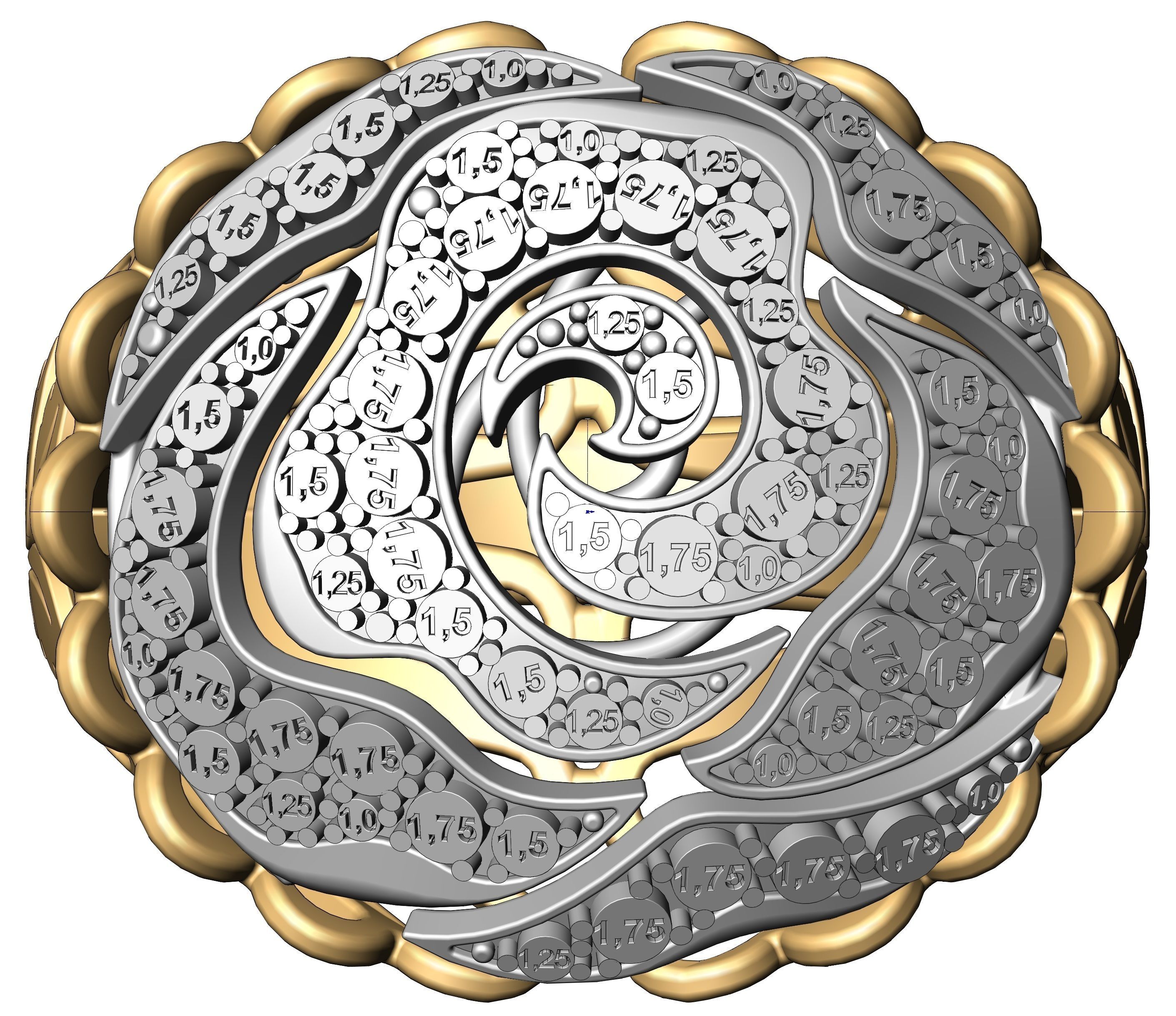 Ring 44 3D print model_17