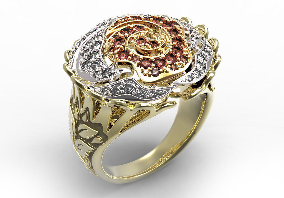 Ring 44 3D print model_1