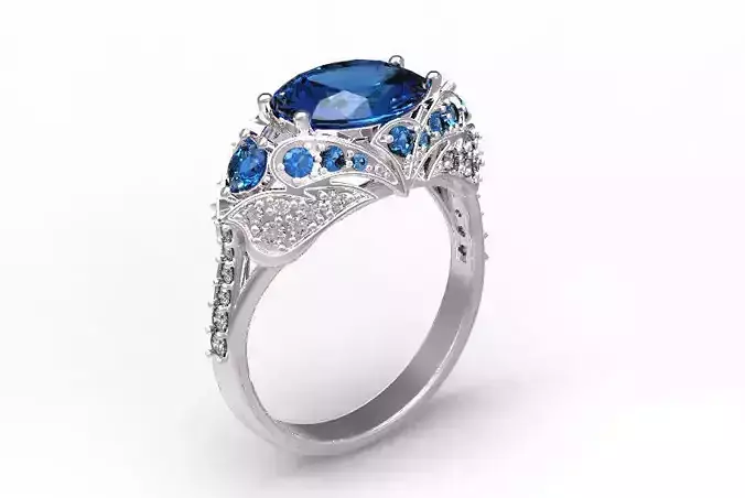 Rings sapphire ring