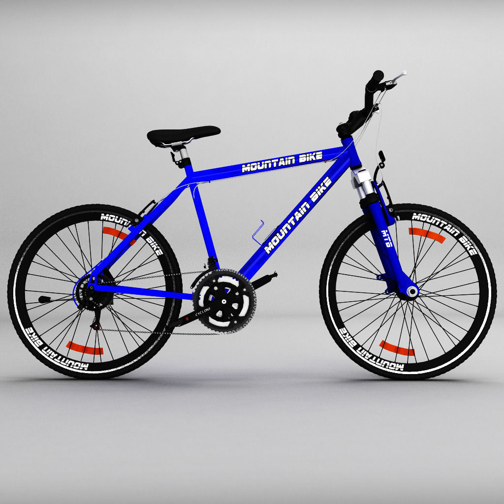 Mountain Bike MTB 3D model_7