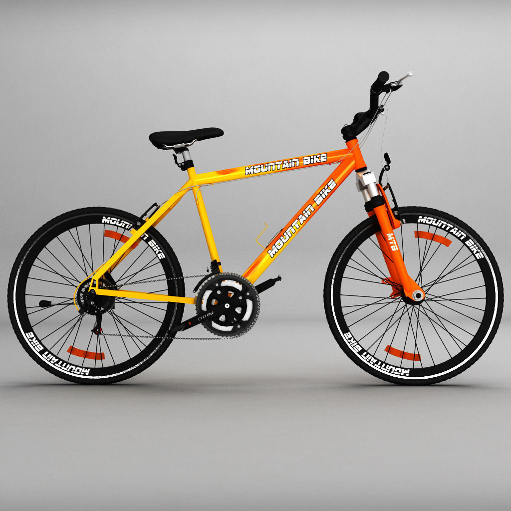Mountain Bike MTB 3D model_13