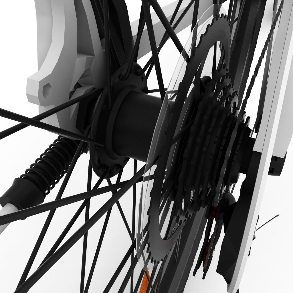 Mountain Bike MTB 3D model_10