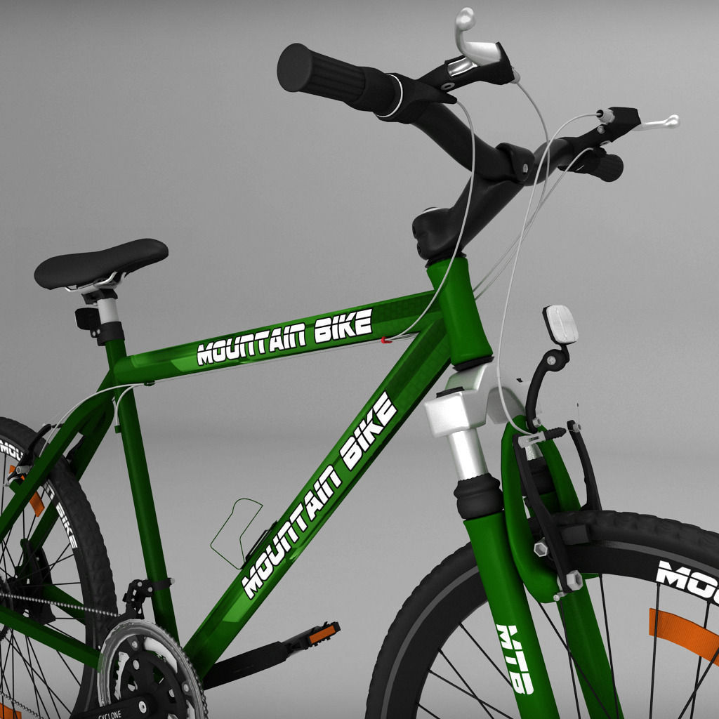 Mountain Bike MTB 3D model_9