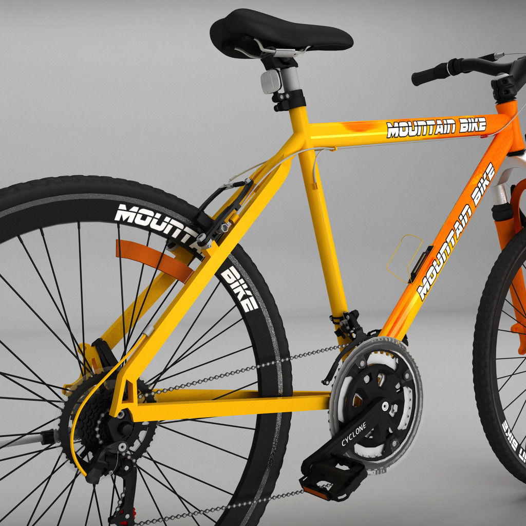 Mountain Bike MTB 3D model_11