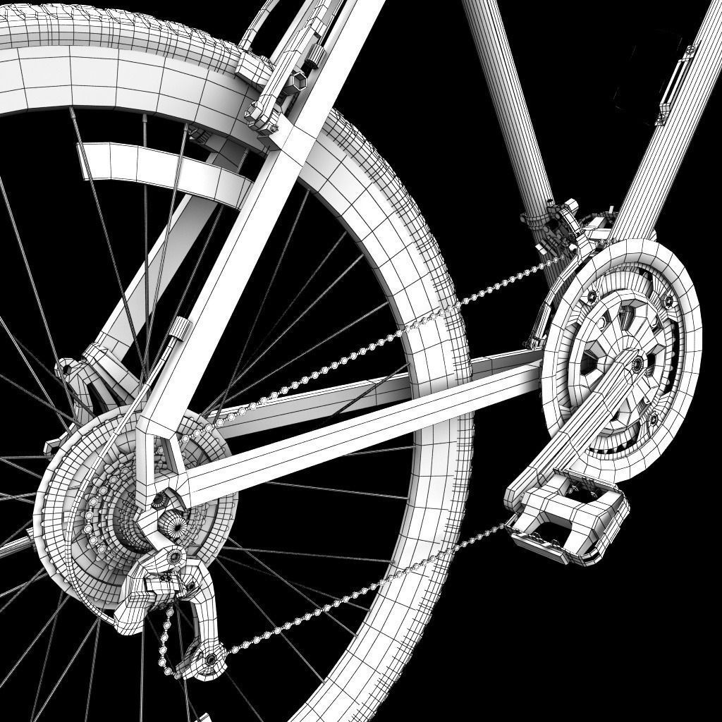 Mountain Bike MTB 3D model_14
