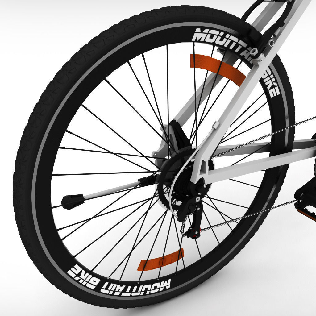 Mountain Bike MTB 3D model_6