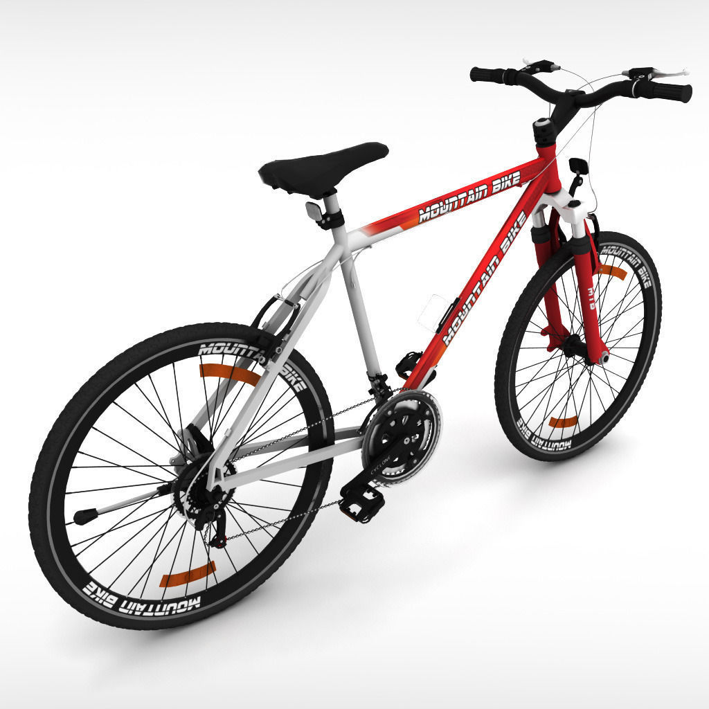 Mountain Bike MTB 3D model_1