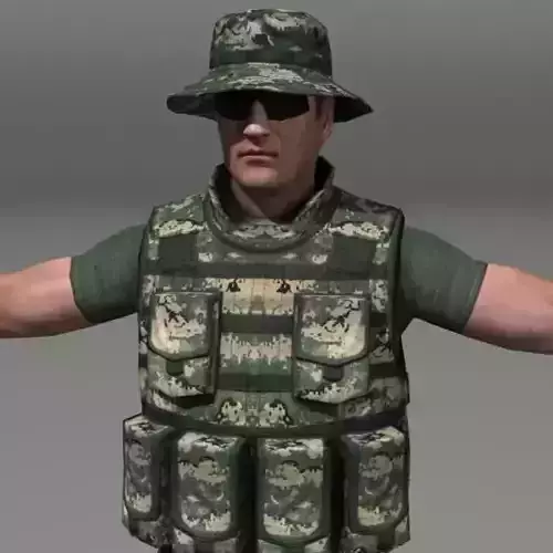 Modern Soldiers Us Soldier 2 and M4