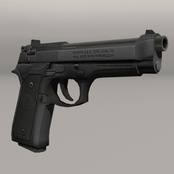 Modern Soldiers Us Soldier 2 and M4 Low-poly 3D model_6