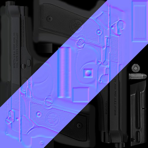 Modern Soldiers Us Soldier 2 and M4 Low-poly 3D model_10