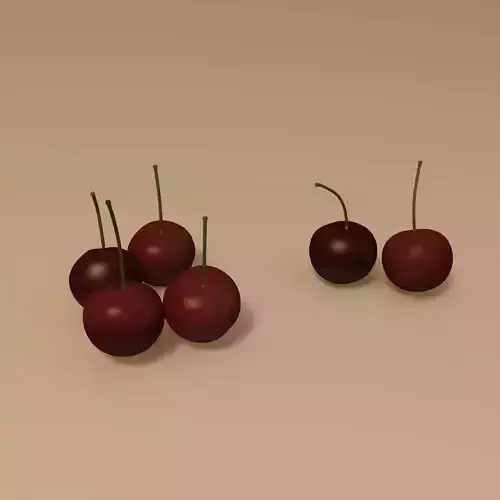 Cherry three cherries