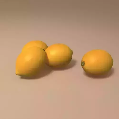 Lemon lemons 3D model
