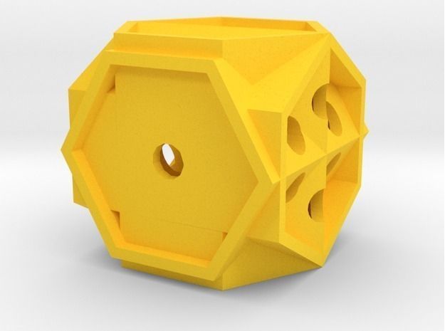 Dice 3D print model_1